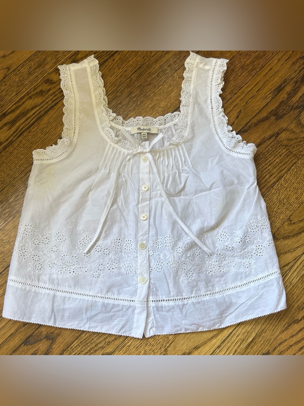 NWT Madewell The Leah Top - Picture 7 of 8